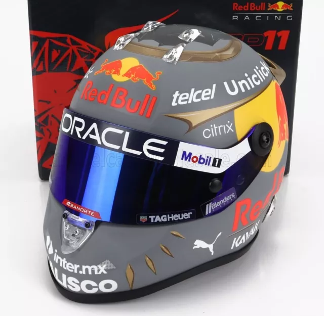 Sergio Perez #11 2022 Miami Mini Helmet