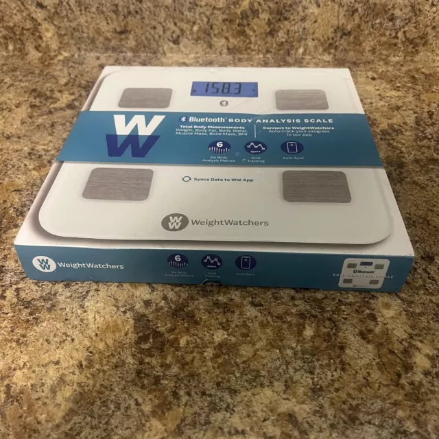 Brand New Weight Watchers Smart Bluetooth Body Analysis Scale WW930ZF by  Conair.