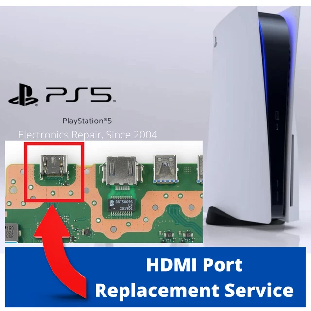 SONY PLAYSTATION 5 PS5 HDMI Port Repair Replacement (Motherboard Only) 54.99 PicClick