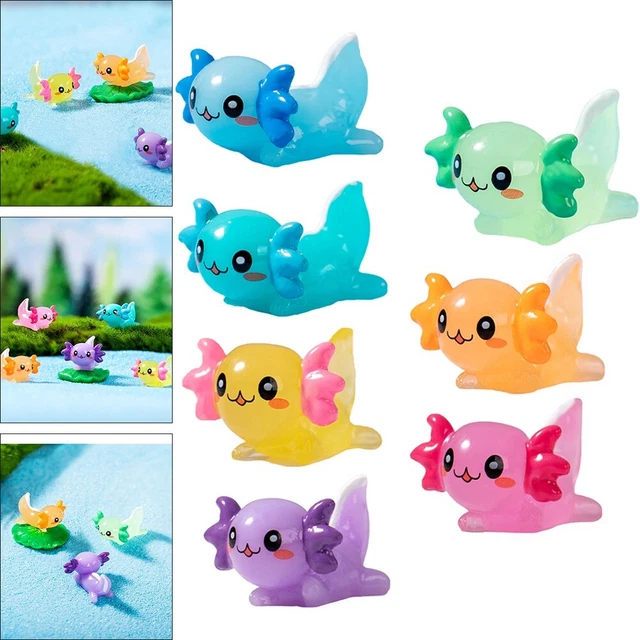 40-teiliges Set Mini-Figuren Ozean - Meerestiere Aus Harz Für Deko, Puppenhaus & Basteln