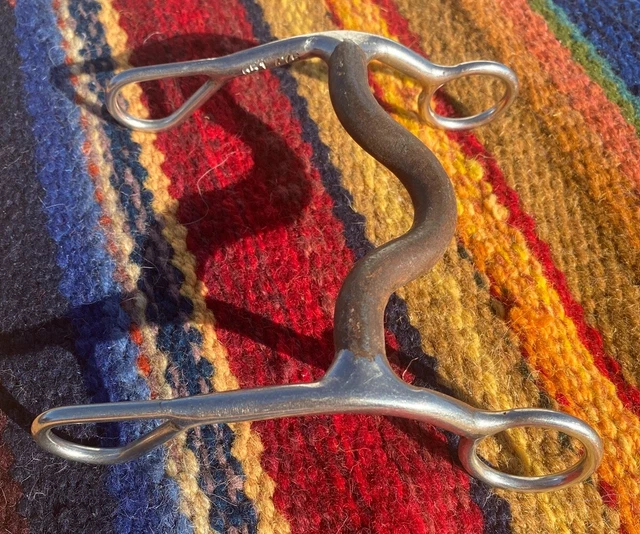 Embout De Mors Reinsman Stage C Junior Cutter – Sweet Iron Rouleau Cuivre (taille Moyenne)
