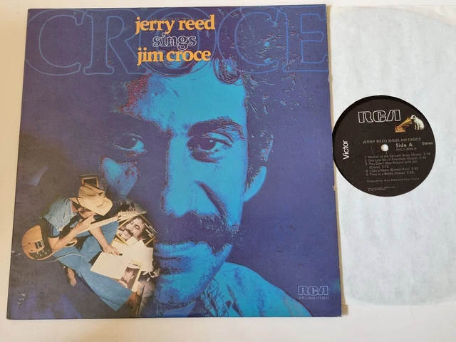 JERRY REED - Jerry Reed Sings Jim Croce Vinyl LP US EUR 19,99 - PicClick FR