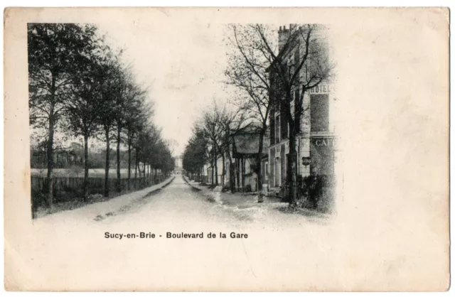 CPA 94 - SUCY EN BRIE (Val de Marne) - Boulevard de la Gare