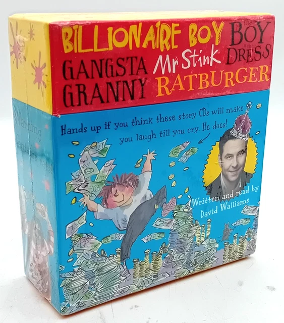 THE WORLD OF DAVID WALLIAMS - CD Story Collection - 5 Stories & 16