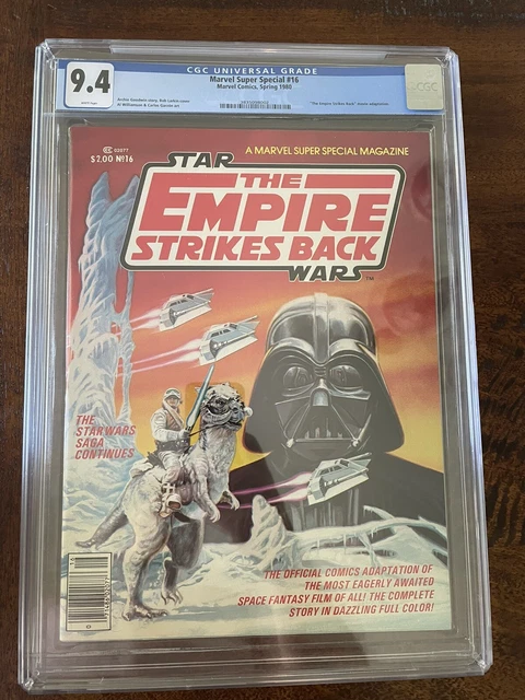 Marvel Super-Special #16 CGC 9.4  1st appearance of Boba Fett & Yoda