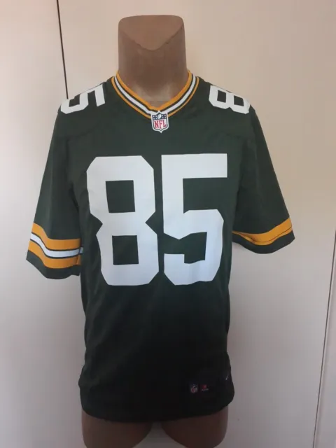 Nike On Field NFL Green Bay Packers Robert Tonyan #85 Jersey, Size S