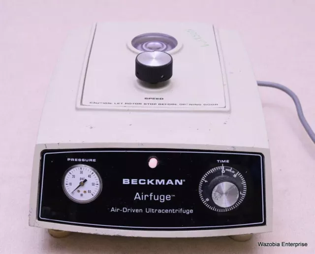 Beckman Airfuge Air-Driven Ultracentrifuge 2