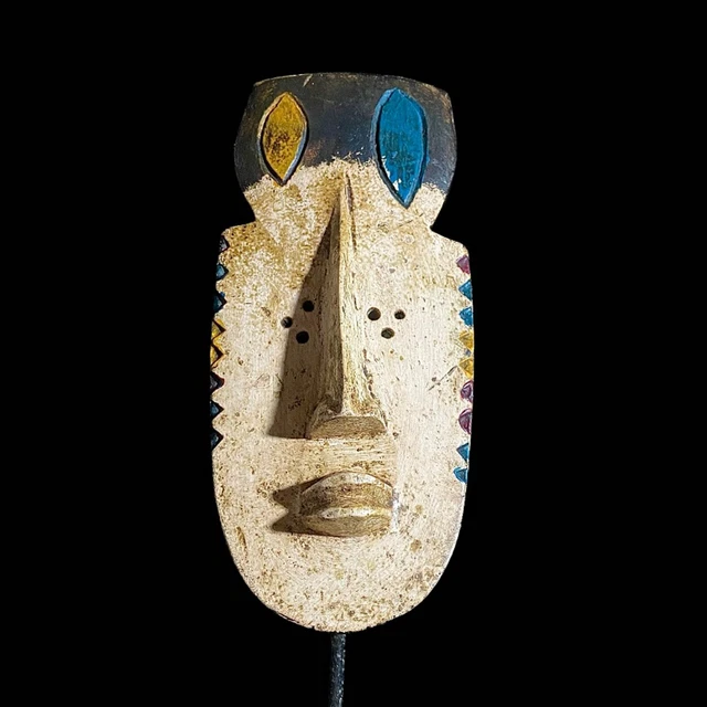 African Masks Tribal Art From the Coast and Mask Fantastic Mask Grebo-8030