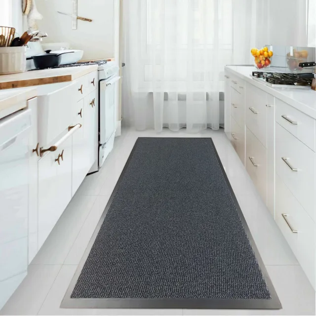 Kitchen Mats Rugs Large Small HEAVY DUTY Barrier NON SLIP Rubber Back Door Hall