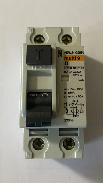 Merlin Gerin differenziale puro 2x25A 0,03