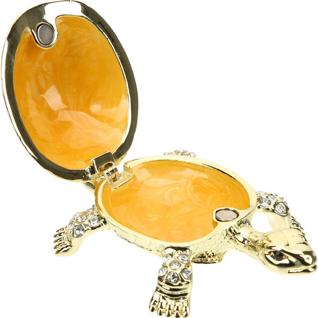 Bague Tortue Boîte À Bijoux Tortue Figurines De Tortues Animal