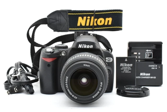 NIKON D40X DIGITAL SLR DSLR Camera Body W/18-55mm Lens