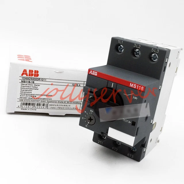 1 pz nuovo ABB MS116-16 10-16A 1SAM250000R1011 avviamento motore manuale