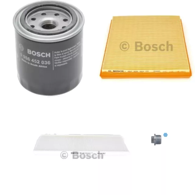 BOSCH Inspektionspaket Filterset für Opel Astra F Caravan 51_ 52_ 1.7 TDS 55_