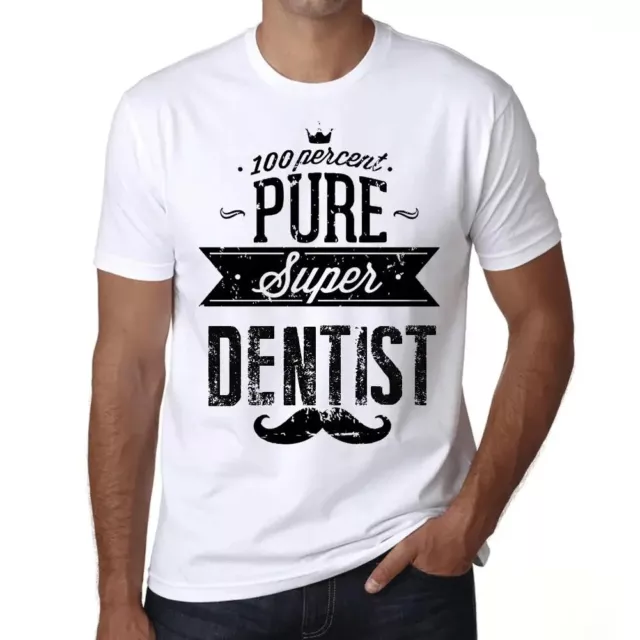 Camiseta Estampada para Hombre 100% Puro Superdentista – 100% Pure Super Dentist