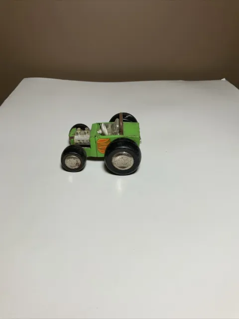 Vintage Buddy L Green 3" Miniature Hot Rod Dune Buggy Roadster Made In Japan