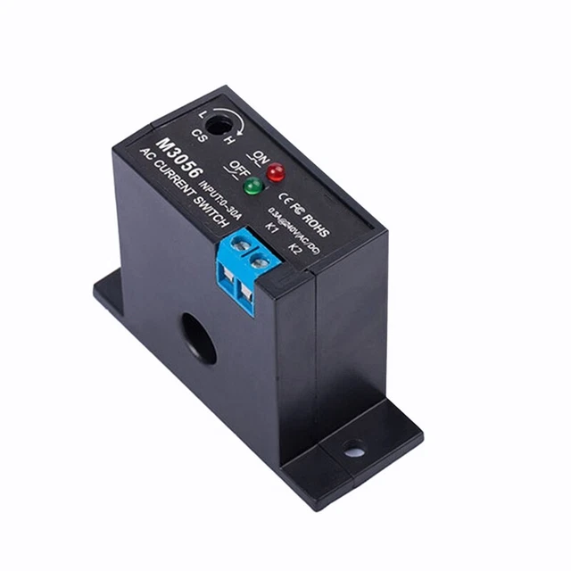 Nomally Open Cuent Sensing Switch - Adjustable AC 0.2 TO 30A