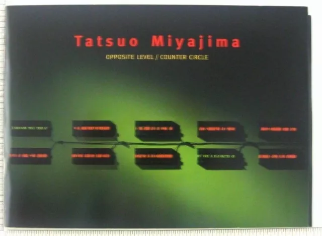 Tatsuo Miyajima Installation Art Exhibition Catalog Richard Gray Chicago 2001