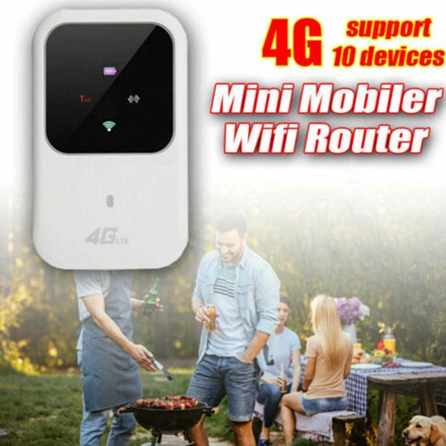 Unlocked Home Wireless Router 4G-LTE Adapter MiFi Hotspot Mobile Broadband WiFi