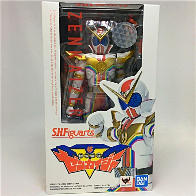 TAMASHII Nations S.H.Figuarts Zenkaizer – Action Figure Da Kikai Sentai Zenkaiger, Collezionabile, PVC, Altezza 10 Cm
