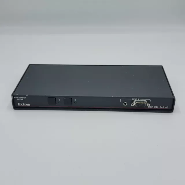 Extron Switch Active SW2 VGA DA2 A A/AF Switcher NO POWER SUPPLY