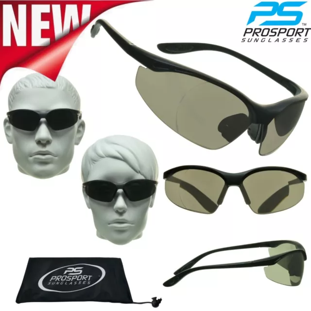 Full Lens Magnification Safety Reader EyeGlasses│Sport Wrap-around│Non Bifocal