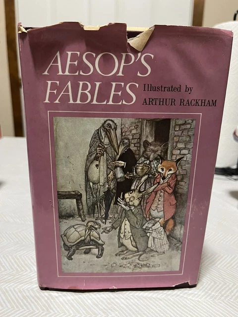 AESOP'S FABLES ILLUSTRATED by Arthur Rackham Facsimile of 1912 Edition ...