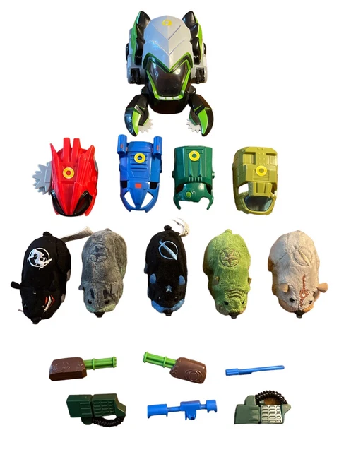 King Zhu Ninja warriors Pets Lot ~ Accessories, Armor Zhu Zhu Pets