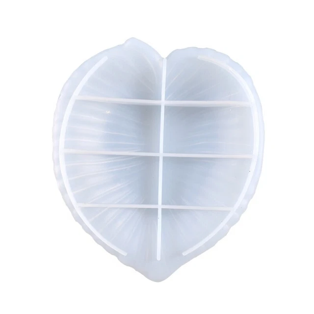 Silicone Ashtray Molds for Resin Natural Leaf Tray Epoxy Casting Mold Fruit Tray