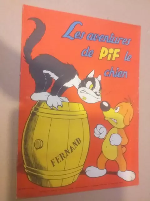 Les aventures de Pif le chien 1ère série n°8 1952 en très bel état Arnal