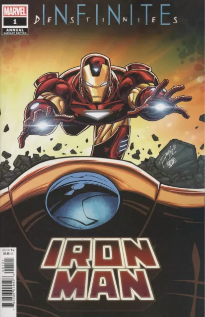 Iron Man Annual #1 Ron Lim Connecting Variant Vf/Nm 2021 Marvel Hohc