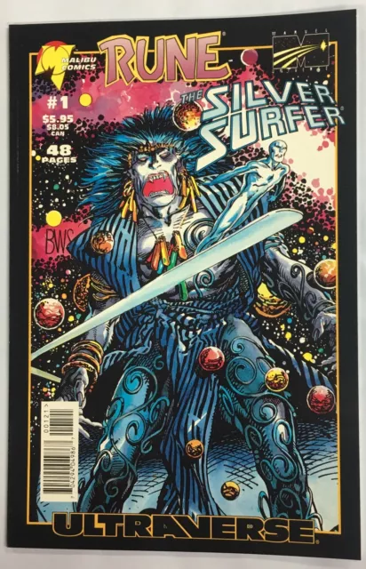 Rune: Silver Surfer Vol. 1, #1 Direct Market Edition Malibu Comics (1995) NM
