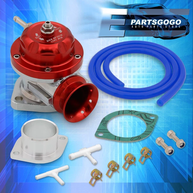 Universal Type-Rs Bov Blow Off Valve Red Top Lip Turbo Charger Adjustable
