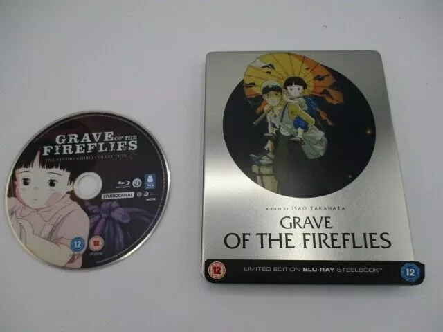 Grave of the fireflies steelbook arrived, I'm not very excited to watch  this masterpiece for the fourth time 😥 : r/dvdcollection