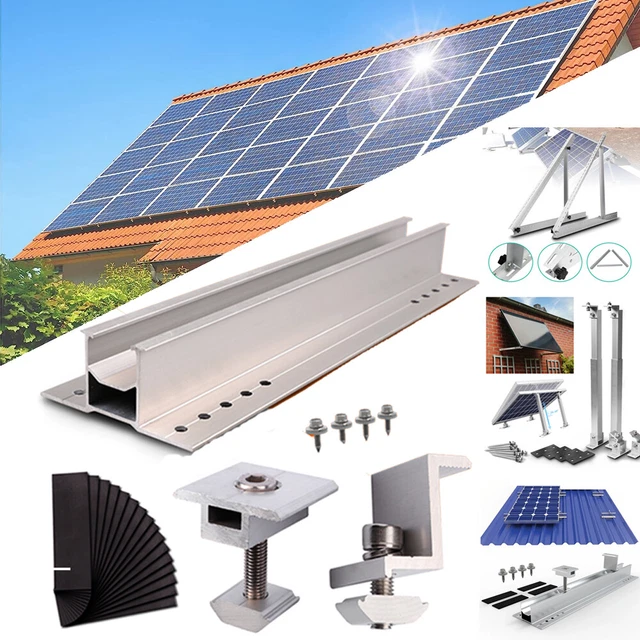 Acquistare Pannelli Fotovoltaici SUPPORTO PANNELLO SOLARE Sostituzione Modulo Solare Montaggio Fotovoltaico Centrale Elettrica Da Staffe Pannelli Fotovoltaici - Foto 12