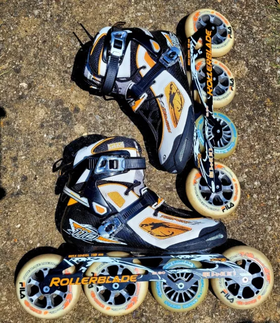 Rollerblade Tempest 110 Inline Skates Size 6.5UK  4 X 110 Wheels. Break Includ.