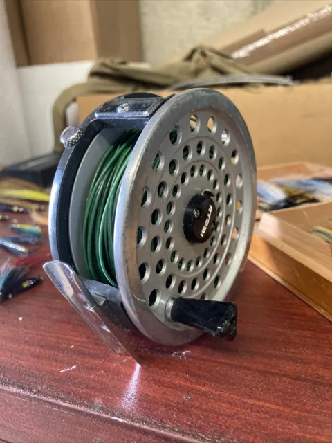 SALMON FLY FISHING Reel, Line, And 70 Flies £45.00 - PicClick UK