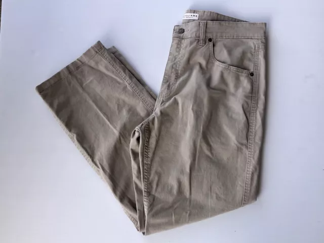 RM WILlIAMS Beige Cotton Men’s Pants Size 34 Made In Australia