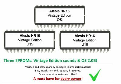 Alesis Alesis HR16 HR-16B Puce Sonore Mise Inclus Sci Drumtraks & Oberheim DMX Sounds 