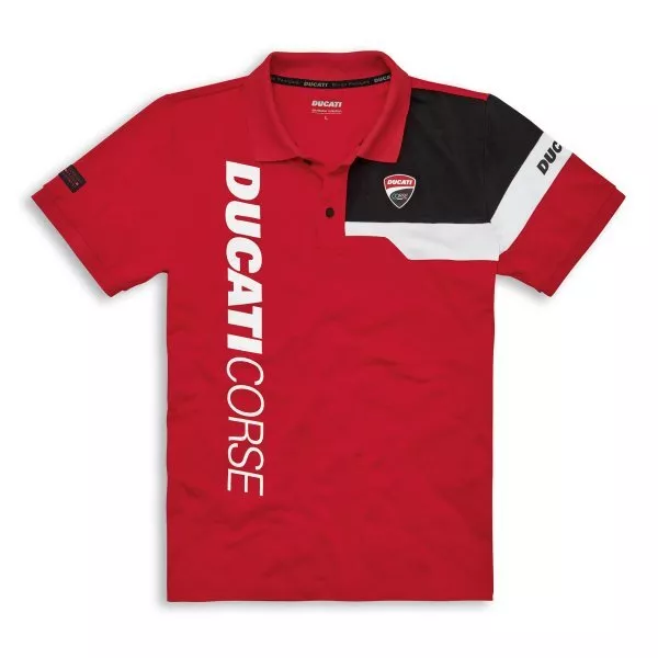 Ducati Corse Track Poloshirt rot NEU