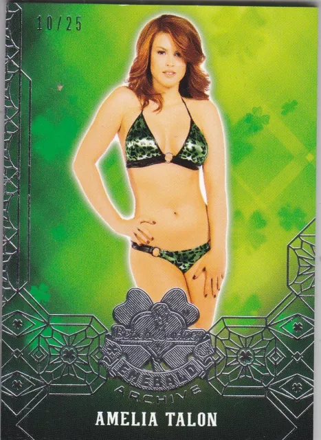 2024 Benchwarmer Emerald Archive Amelia Talon Silver Foil Base Card /25