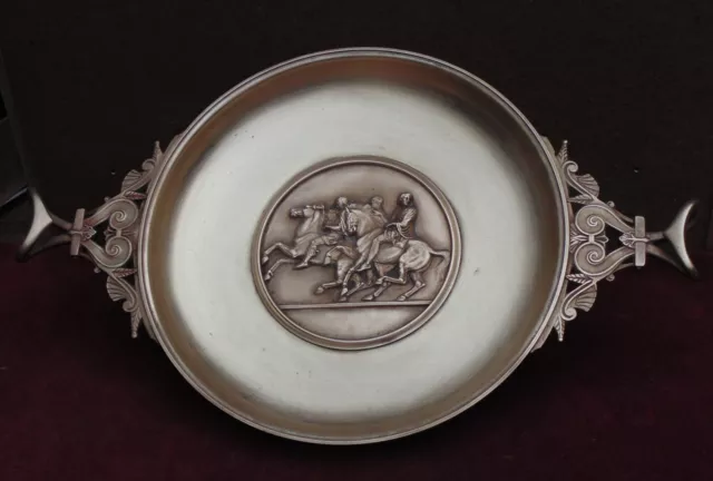 rare magnifique ancien bronze 19 em  grande coupe signé barbedienne très fin dét