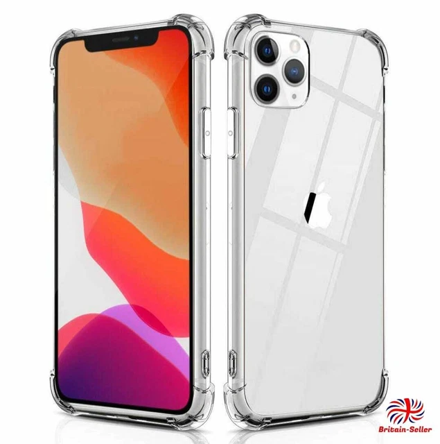 Case For iPhone 15 14 13 XR 11 12 Pro Max X CLEAR Gel Shockproof Silicone Cover