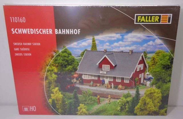 FALLER H0 110160 Bausatz Schwedische Bahnhof NEU &amp; OVP EUR 17,95 ...