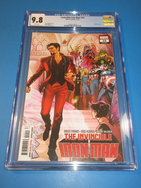 Invincible Iron Man #10  CGC 9.8 NM/M Gorgeous Gem Wow