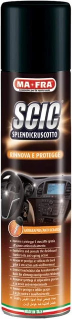 Splendi Cruscotto Spray,Rinnova,Pulisce e Protegge Il Cruscotto dell'Auto,600 ml