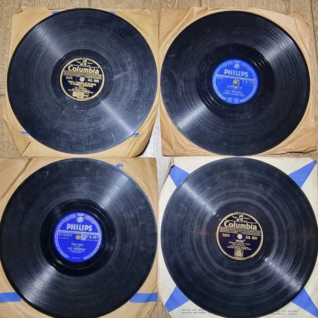 GUY MITCHELL X4 Shellac 78rpm 10