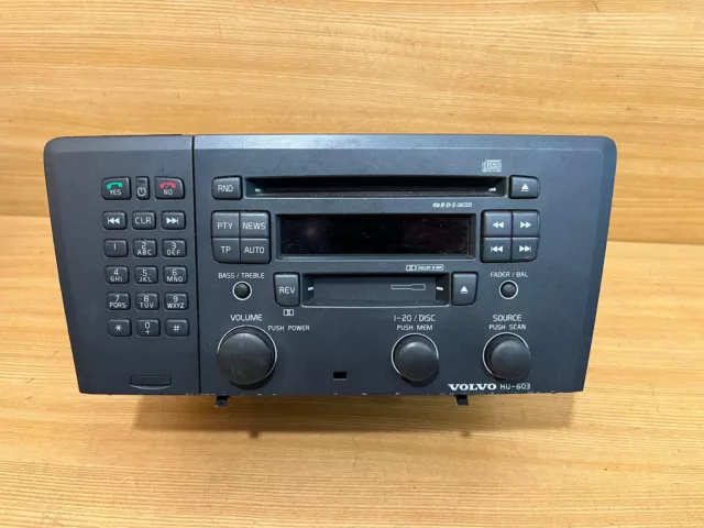 Volvo S60 Autoradio CD Radio Kassette Telefonbedienteil Wähltastatur