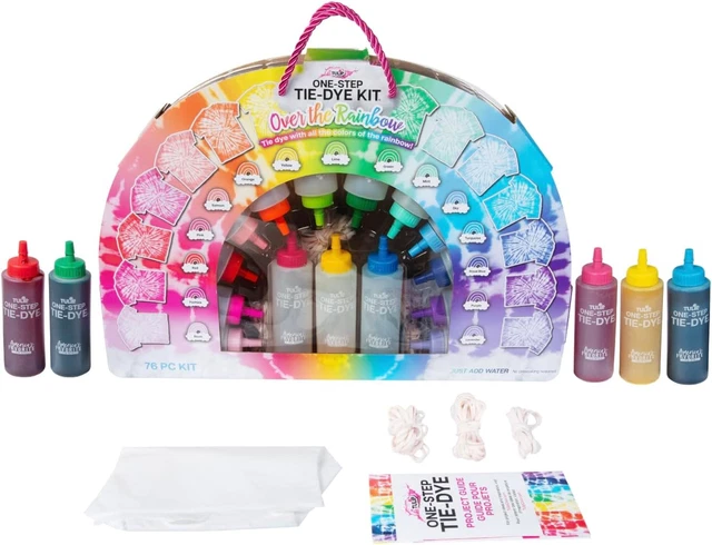 Tulip One-Step Tie Dye Kit over the Rainbow 15-Color Kit