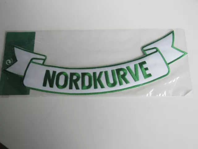 Borussia Mönchengladbach Rückenaufnäher NORDKURVE Fußball Neu 